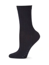 Falke Women's Family Cotton Socks In Dark Navy