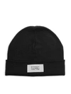 GIVENCHY MEN'S WOOL BLEND LOGO PATCH BEANIE,0400011289184