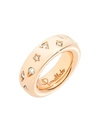 POMELLATO ICONICA 18K ROSE GOLD & DIAMOND RING,400097700169