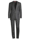 ISAIA MEN'S MICRONS CLASSIC-FIT WOOL & CASHMERE SUIT,0400010815974