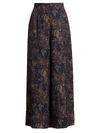 AMUR WOMEN'S LEWIS FLORAL WIDE-LEG trousers,0400011546543