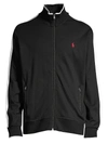 Polo Ralph Lauren Interlock Track Jacket In Black