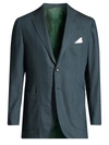 KITON STRIPE CASHMERE SPORT JACKET,400010847678