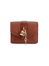 CHLOÉ WOMEN'S MINI ABY LEATHER WALLET,0400011280915