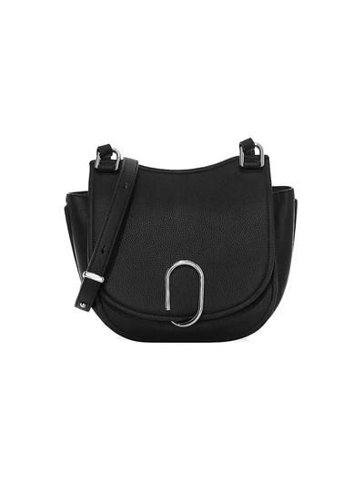 3.1 Phillip Lim / フィリップ リム Alix Leather Saddle Bag In Black