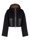 Fendi Black Wool Jacket In Black