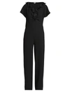 KENZO RUFFLE COLLAR JUMPSUIT,400011906862