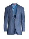 ISAIA CLASSIC-FIT DONEGAL CASHMERE SPORTCOAT,400011429064
