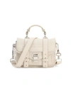 Proenza Schouler Ps1 Mini Luxe Leather Satchel Bag In Clay