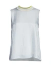 RAG & BONE CRINKLE KNIT TANK,400012004105