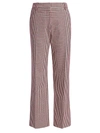 DEREK LAM 10 CROSBY GALEN PLAID STRAIGHT trousers,400012017124