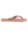 Havaianas Women's Slim Brazil Flip Flops In Rose Nude