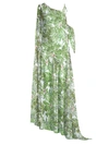 CHIARA BONI LA PETITE dressing gown AJA ILLUSION PALM PRINT MAXI DRESS,400011871055