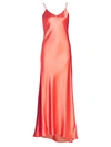 ADRIANA IGLESIAS WOMEN'S JADI SILK SLIP GOWN,0400012038348