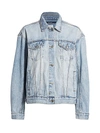 KSUBI WOMEN'S BRING BACK LIFE OVERSIZED DENIM JACKET,400012015948