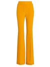 AKRIS WOMEN'S FARIDA SILK CREPE BOOTCUT trousers,0400012012914