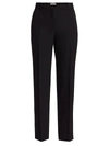 GIVENCHY WOMEN'S CIGARETTE WOOL TROUSERS,0400011657364