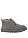 Ugg Neumel Suede Desert Boots In Charcoal