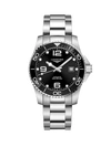 LONGINES MEN'S HYDROCONQUEST 41MM STAINLESS STEEL & CERAMIC BRACELET AUTOMATIC DIVING WATCH,400011983477