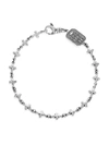 King Baby Studio New Classics Sterling Silver Small Cross Chain Bracelet