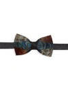 BRACKISH COLLETON GROSGRAIN & PHEASANT FEATHER BOW TIE,400011527022