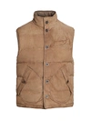 RALPH LAUREN MEN'S MARDELL REVERSIBLE SUEDE VEST,0400012007787