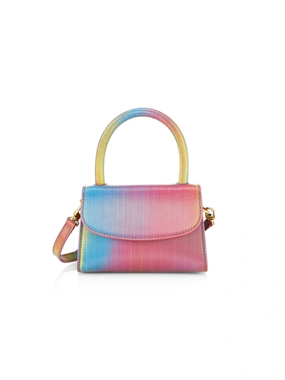 By Far Women's Mini Rainbow Leather Top Handle Bag