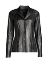 LAFAYETTE 148 WOMEN'S WARRICK LEATHER JACKET,0400012145143