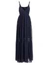 LE SUPERBE STARRY NIGHT CHIFFON GOWN,400012253401