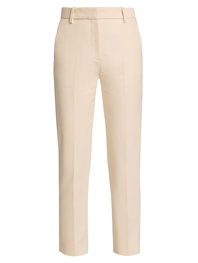 Rosetta Getty Women's Cropped Tapered Trousers In Dawn