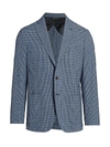 SAKS FIFTH AVENUE COLLECTION CHECK SPORTCOAT,400011649577