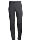Corneliani Tailored Wool Suit Trousers In Black
