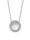 IPPOLITA LOLLIPOP CARNEVALE STERLING SILVER, DOUBLET & DIAMOND PENDANT NECKLACE,400012264489