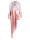 ALEJANDRA ALONSO ROJAS DIP-DYE SILK FRINGE JACKET,400012283757