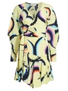 A.L.C WOMEN'S ENZO SILK-CHIFFON WRAP DRESS,0400012289356