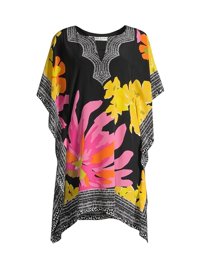 Trina Turk Women's Theodora Printed Silk Dress In Multi