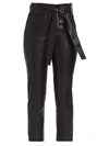 LTH JKT WOMEN'S BEA LEATHER CROPPED PANTS,0400012236559