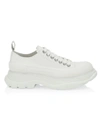 Alexander Mcqueen White Tread Slick Sneakers