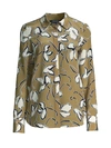 LAFAYETTE 148 WOMEN'S SCOTTIE FLORAL SILK BLOUSE,0400012181302