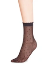 FALKE WOMEN'S DOT MESH ANKLET SOCKS,400012299742