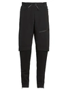 GIVENCHY ZIPPER STRUCTURED JOGGERS,400012241935