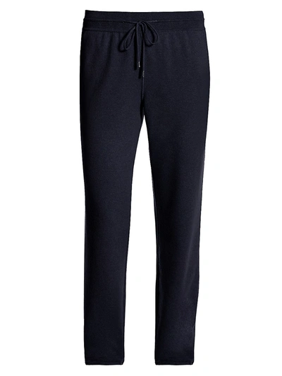 Loro Piana Women's Cashmere Jogger Pants In Dark Blue