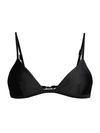 Matteau Wrap-tie Triangle Bikini Top In Black