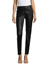 ESCADA SLIM LEATHER PANTS,400095900561