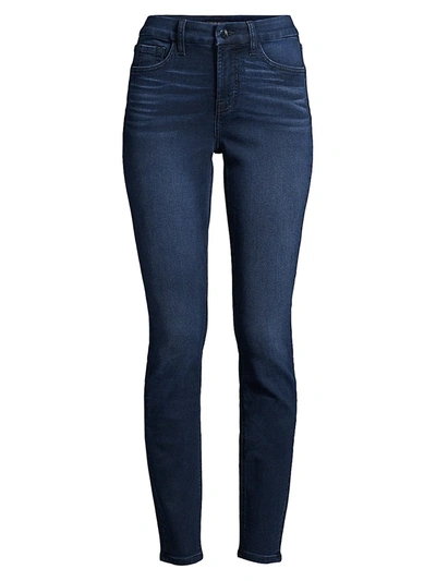 Jen7 By 7 For All Mankind By 7 For All Mankind Comfort Skinny Denim Leggings In Classic Blue/ Black