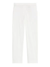 Theory Thaniel Approach Cropped Pants In White