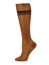 FENDI WOMEN'S STRIPED SOCKS,0400012205094