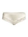 STELLA MCCARTNEY WOMEN'S CRESSIE CHARMING LACE SILK BRIEF,0400012289951