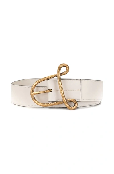 Altuzarra Letter A Belt In Ivory