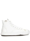 Miharayasuhiro Og Sole Canvas High-top Trainers In White
